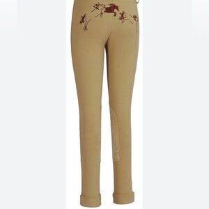 NEW TUFFRIDER EQUESTRIAN RIDING PANTS SIZE 12 TAN